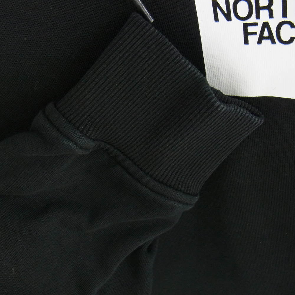 THE NORTH FACE ノースフェイス A5ICX ロゴ プルオーバー パーカー ブラック系 L【中古】