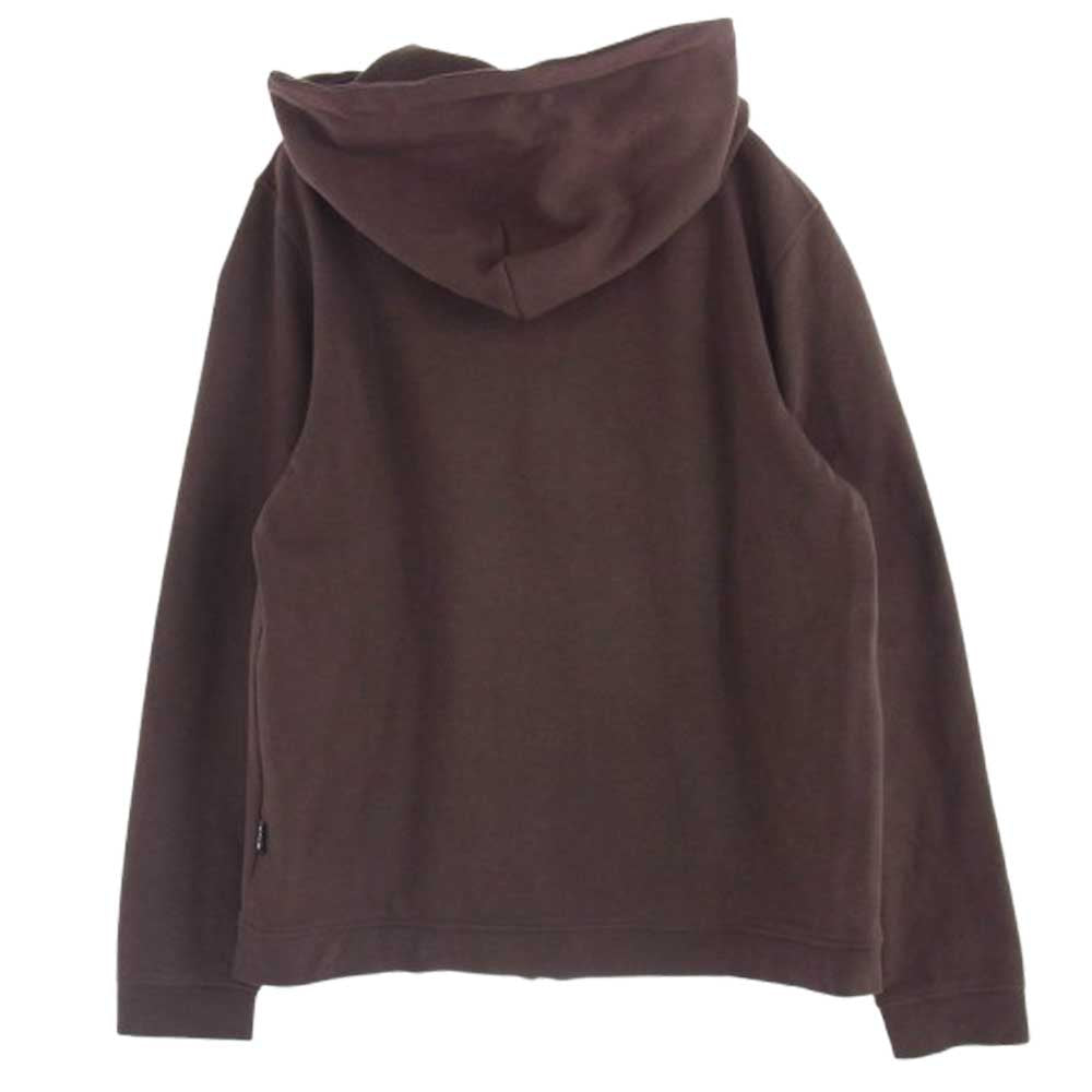 ボーラー ブランド ロゴ ジップアップ フーディー ブラウン ブラウン系 M【中古】