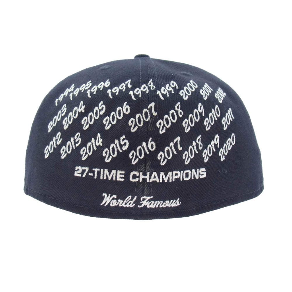 Supreme シュプリーム 21SS × NEW ERA ニューエラ Champions Box Logo Navy チャンピオン ボックスロゴ キャップ ダークネイビー系【中古】