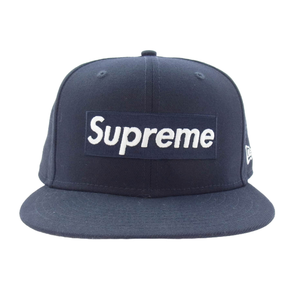 Supreme シュプリーム 21SS × NEW ERA ニューエラ Champions Box Logo Navy チャンピオン ボックスロゴ キャップ ダークネイビー系【中古】