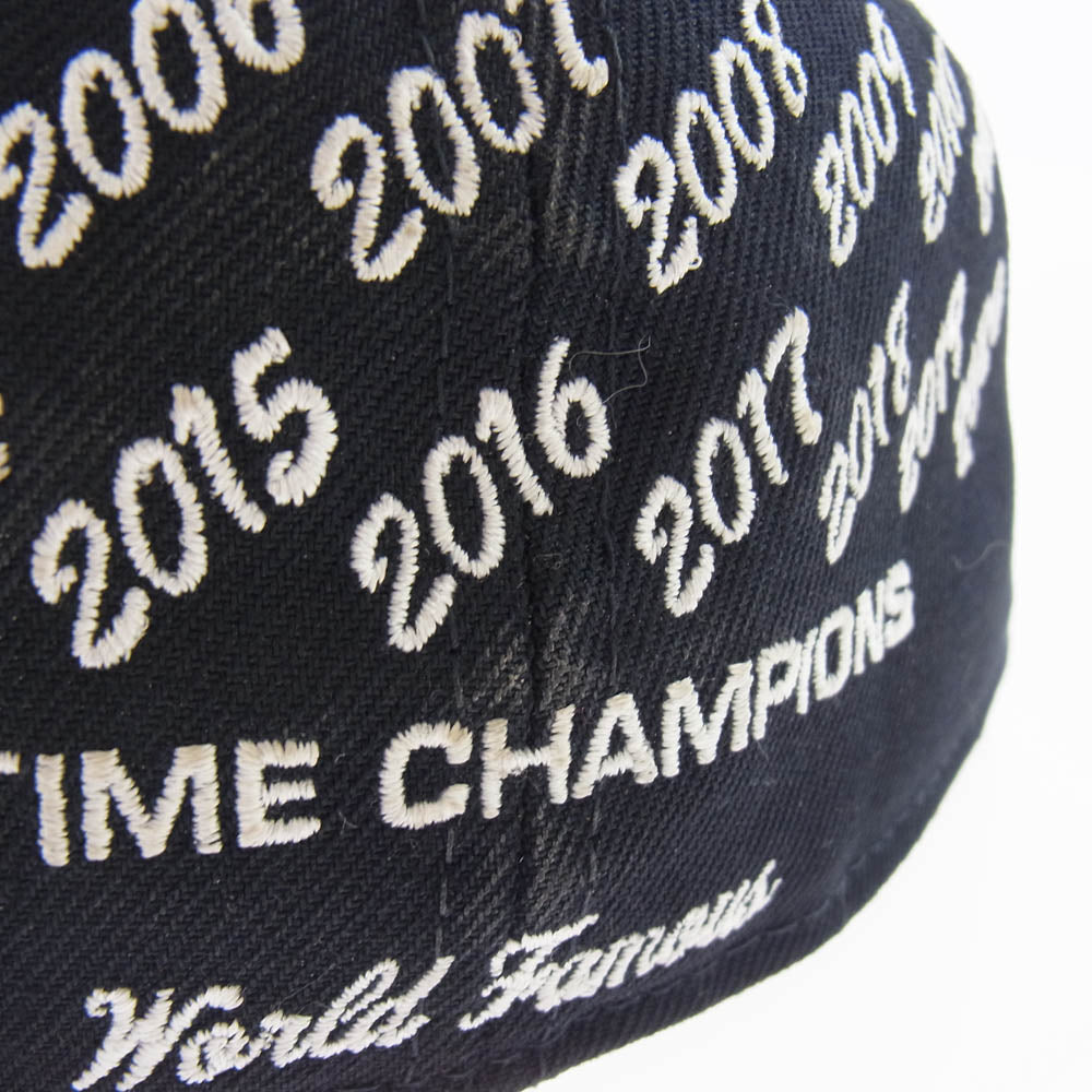 Supreme シュプリーム 21SS × NEW ERA ニューエラ Champions Box Logo Navy チャンピオン ボックスロゴ キャップ ダークネイビー系【中古】