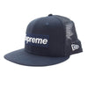Supreme シュプリーム 23SS × NEW ERA ニューエラ box logo mesh cap Navy ボックス ロゴ メッシュ キャップ ダークネイビー系【中古】