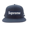 Supreme シュプリーム 23SS × NEW ERA ニューエラ box logo mesh cap Navy ボックス ロゴ メッシュ キャップ ダークネイビー系【中古】