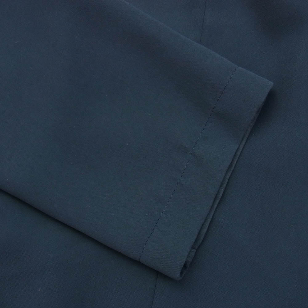 theory セオリー 03-5308232 Vネック レイヤード ブラウス 長袖 ダークネイビー系 40【中古】