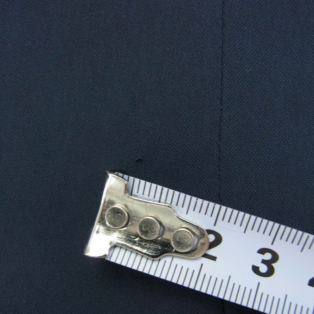 theory セオリー 03-5308232 Vネック レイヤード ブラウス 長袖 ダークネイビー系 40【中古】