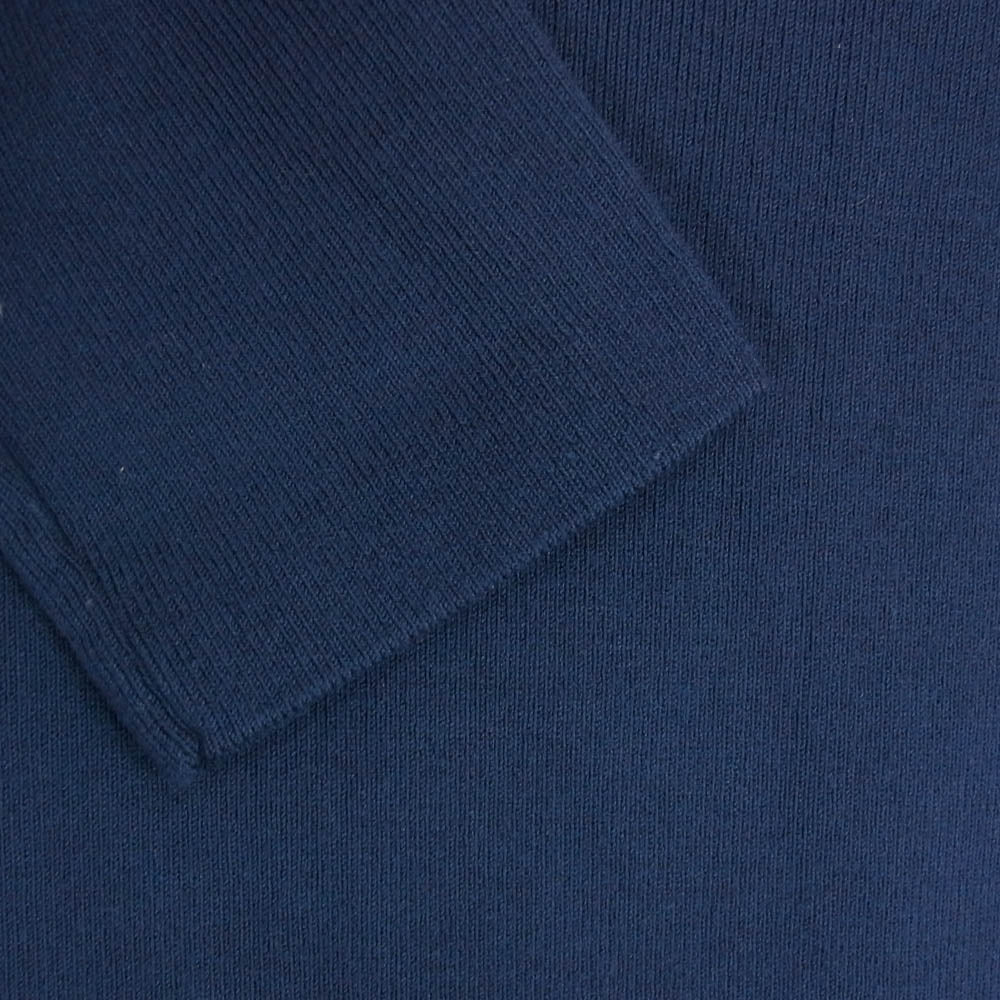 theory セオリー 03-6105742 luxe リュクス 03-6105742 Vネック ニット ワンピース ネイビー系 38【中古】