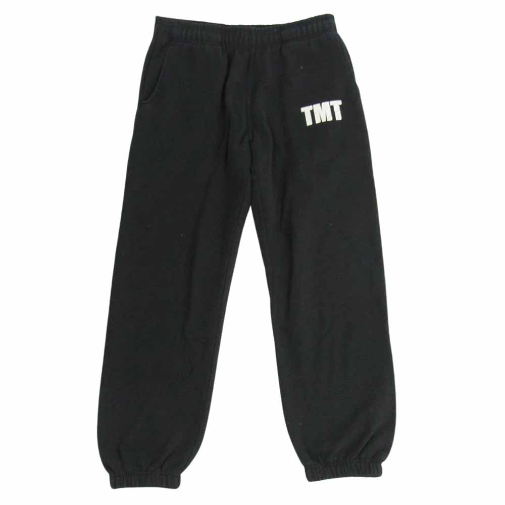 TMT ティーエムティー 23SS TPT-S23SP02 ロゴプリント スウェットパンツ ブラック系 L【中古】