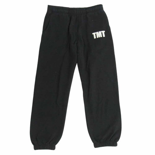 TMT ティーエムティー 23SS TPT-S23SP02 ロゴプリント スウェットパンツ ブラック系 L【中古】