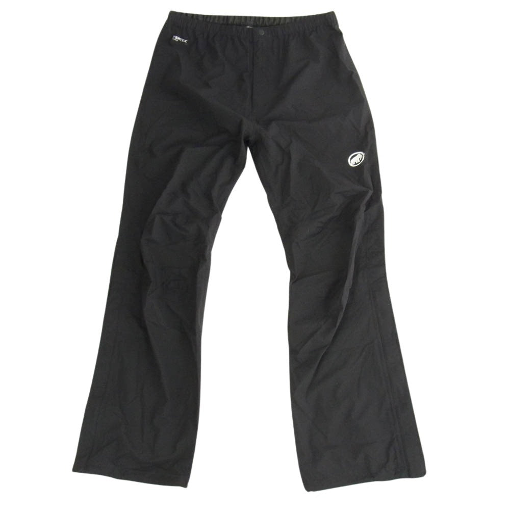 Mammut マムート 1010-31350 Masao Light Rain-Suit AF マサオ ライト レインスーツ ナイロンジャケット ナイロンパンツ ブラック系 XL【新古品】【未使用】【中古】