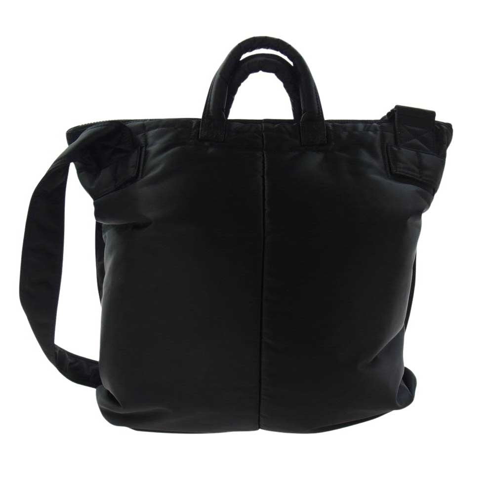 PORTER ポーター 622-19554 tanker helmetbag L タンカー ヘルメットバッグ ナイロン ショルダーバッグ ブラック系【美品】【中古】