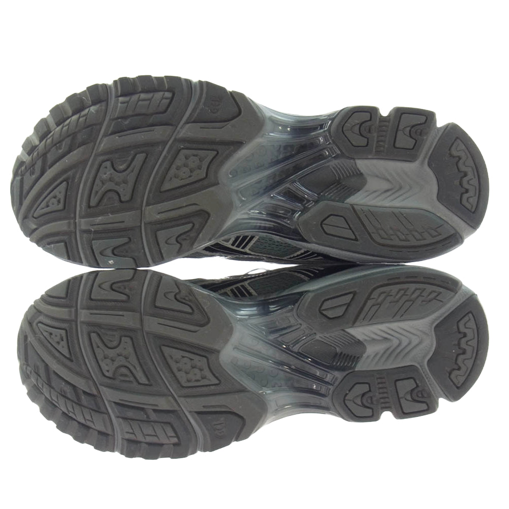 asics アシックス 1201A922 × UNAFFECTED アンアフェクテッド GEL-KAYANO 14 ゲルカヤノ メッシュ ローカット スニーカー シルバー系 モスグリーン系 28cm【中古】