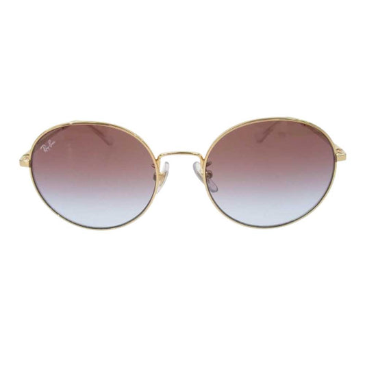 Ray-Ban レイバン RB3612D ラウンド カラーレンズ サングラス アイウェア フレーム：ゴールド 56□19　145【中古】