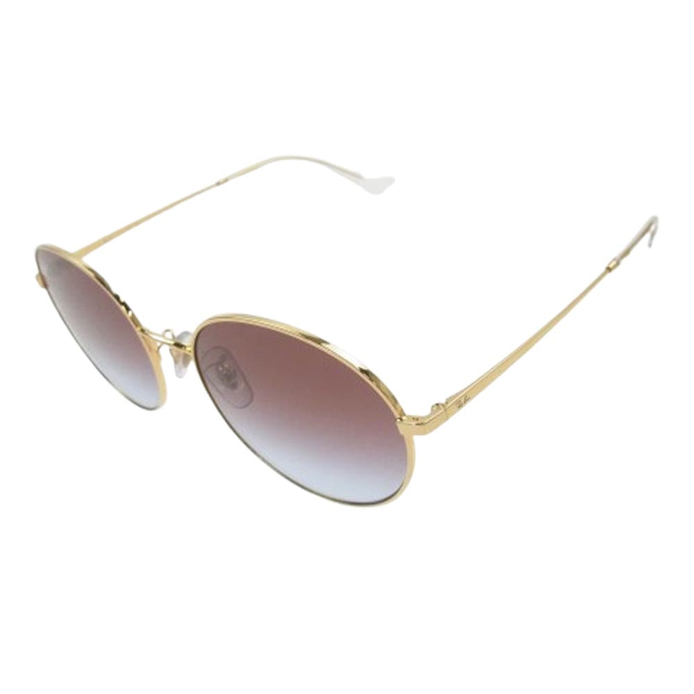 Ray-Ban レイバン RB3612D ラウンド カラーレンズ サングラス アイウェア フレーム：ゴールド 56□19　145【中古】