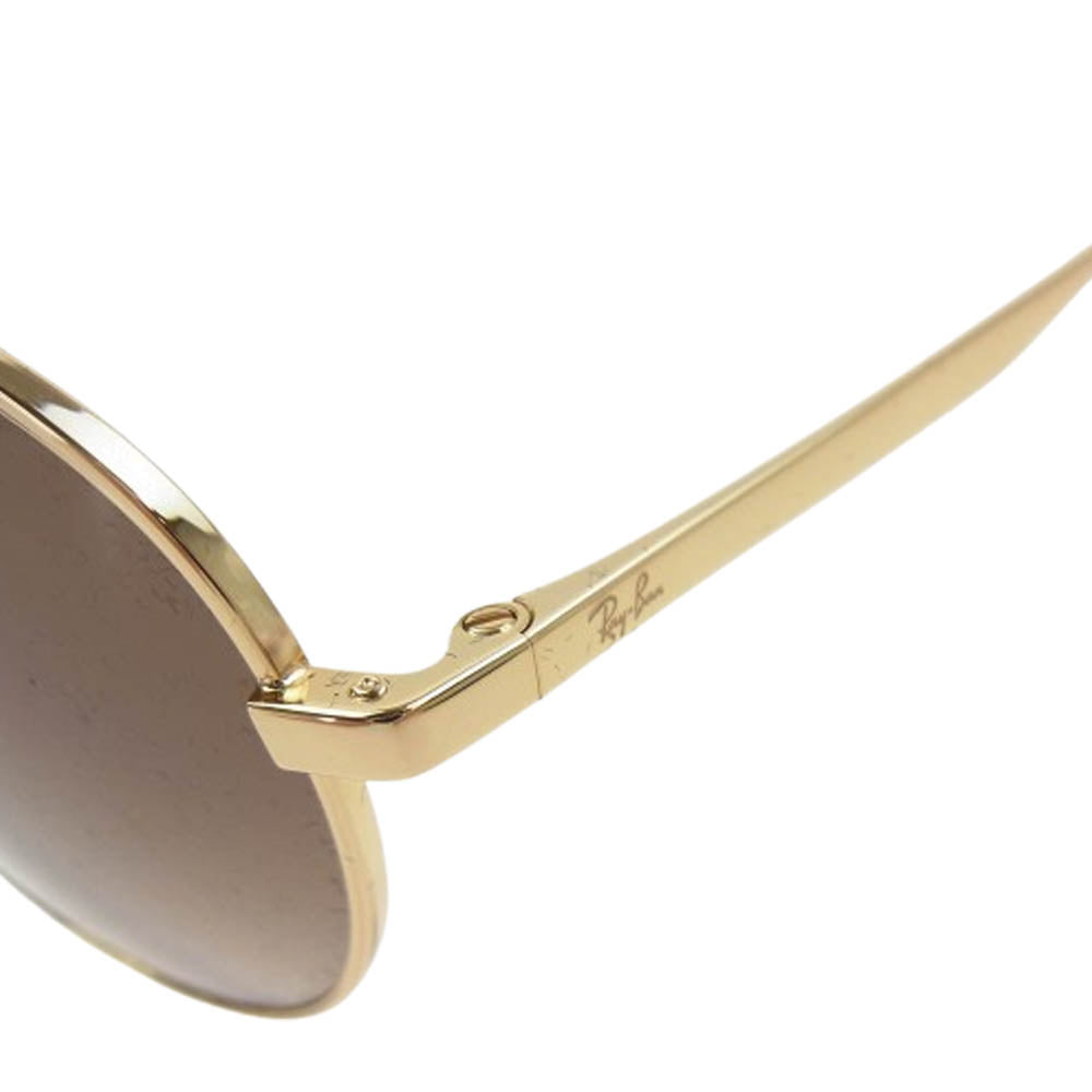 Ray-Ban レイバン RB3681 パントス カラーレンズ サングラス アイウェア フレーム：ゴールド 50□20　145【中古】