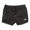 MONCLER モンクレール J10912C00004 53326 モンクレールジャパンタグ ロゴワッペン ナイロン ハーフパンツ ショーツ ブラック系 XL【中古】