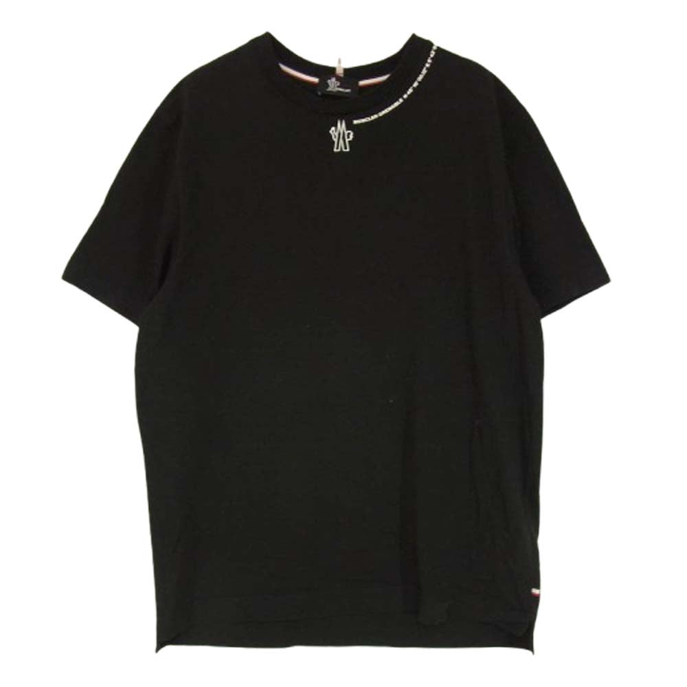 MONCLER モンクレール J20978C00002 83927 モンクレールジャパンタグ GRENOBLE グルーノーブス Tシャツ 半袖 カットソー ブラック系 XL【中古】