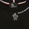 MONCLER モンクレール J20978C00002 83927 モンクレールジャパンタグ GRENOBLE グルーノーブス Tシャツ 半袖 カットソー ブラック系 XL【中古】