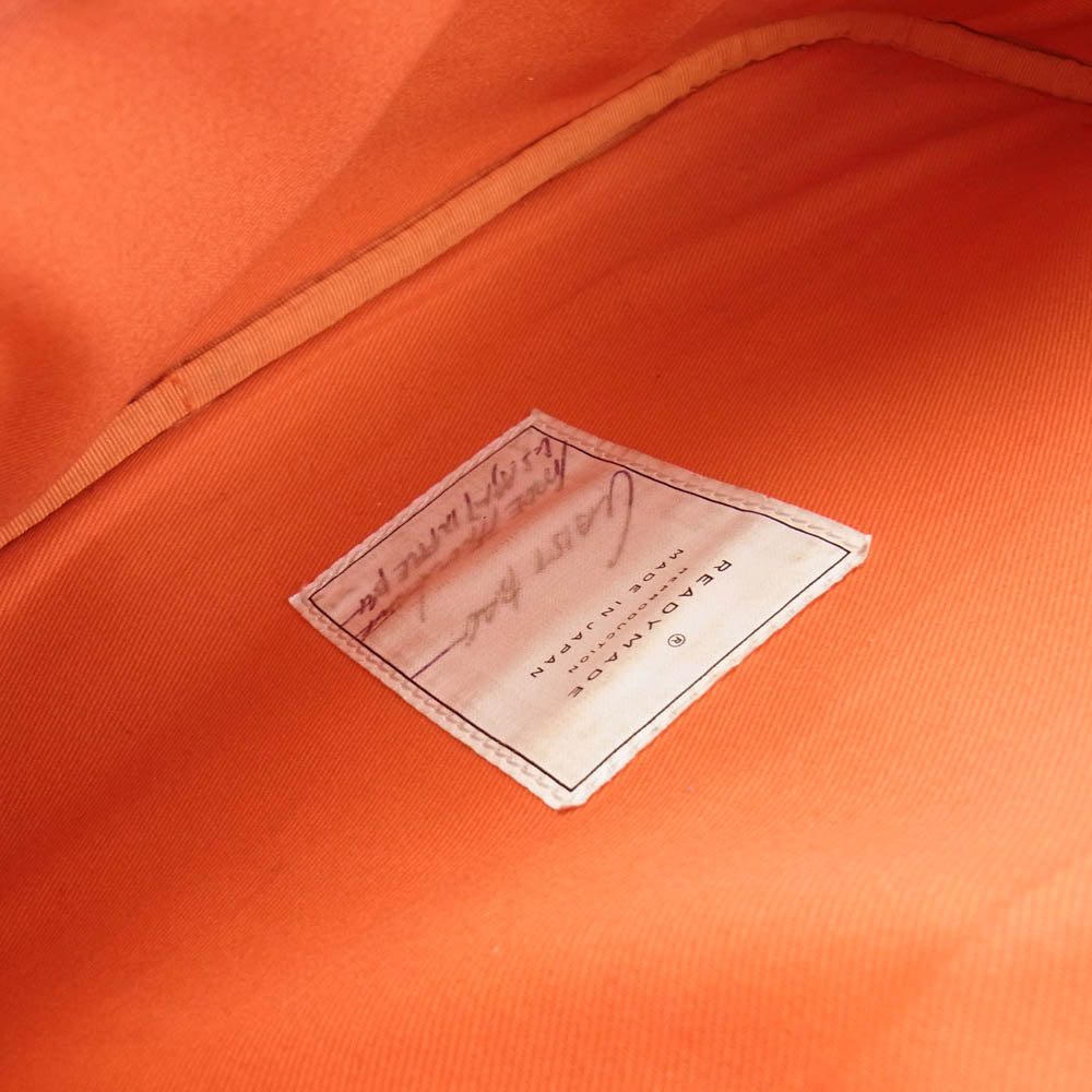 READY MADE レディメイド 18AW WAIST BAG ロゴプリント ウエストバッグ カーキ系【中古】