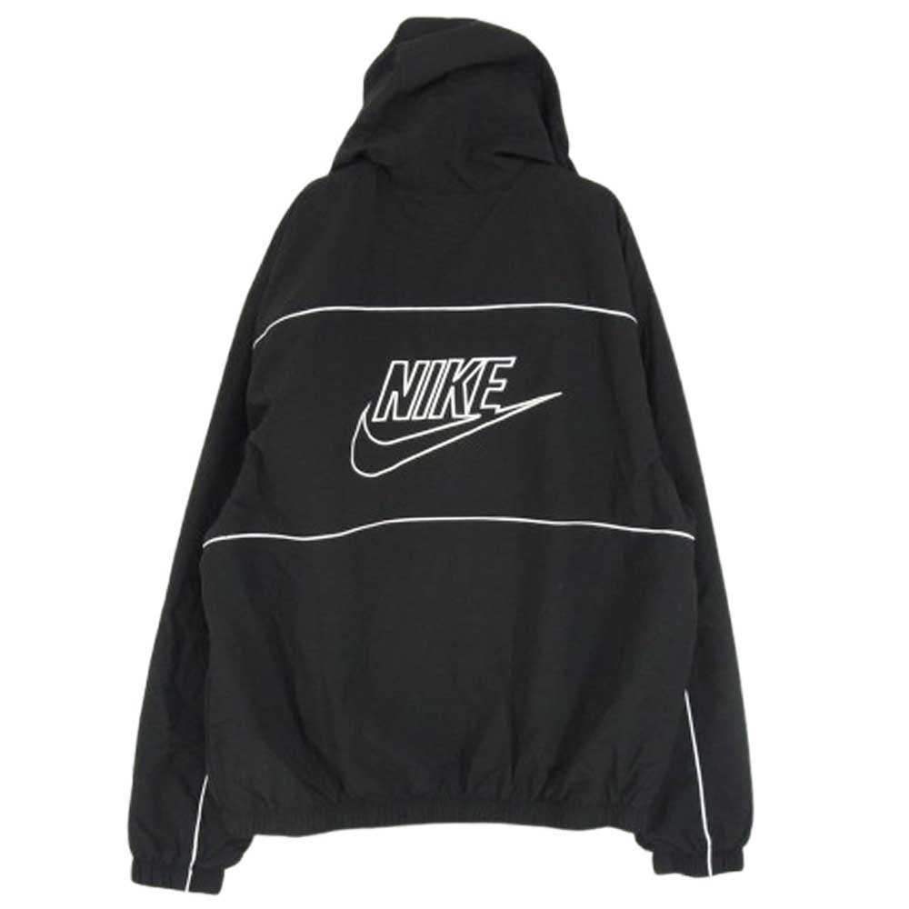 NIKE ナイキ HJ2013-010 AS CLUB ATHLETE フーディナイロン ジャケット ブラック系 M【中古】