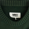 MAISON MARGIELA メゾンマルジェラ S32GP0208 MM6 Hem design knit ヘムデザイン ニット トップス グリーン系 M【中古】