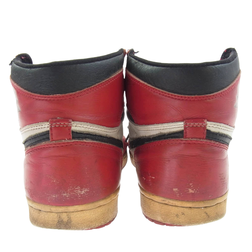 NIKE ナイキ 【観賞用】Air Jordan 1 Retro High Chicago 1994年製 AJ1 エアジョーダン 940810Y3 130207-101 ハイカット スニーカー レッド系 ブラック系 ホワイト系 27cm【中古】