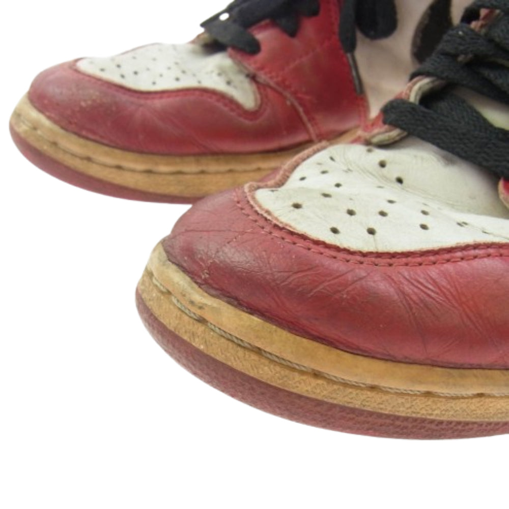 NIKE ナイキ 【観賞用】Air Jordan 1 Retro High Chicago 1994年製 AJ1 エアジョーダン 940810Y3 130207-101 ハイカット スニーカー レッド系 ブラック系 ホワイト系 27cm【中古】