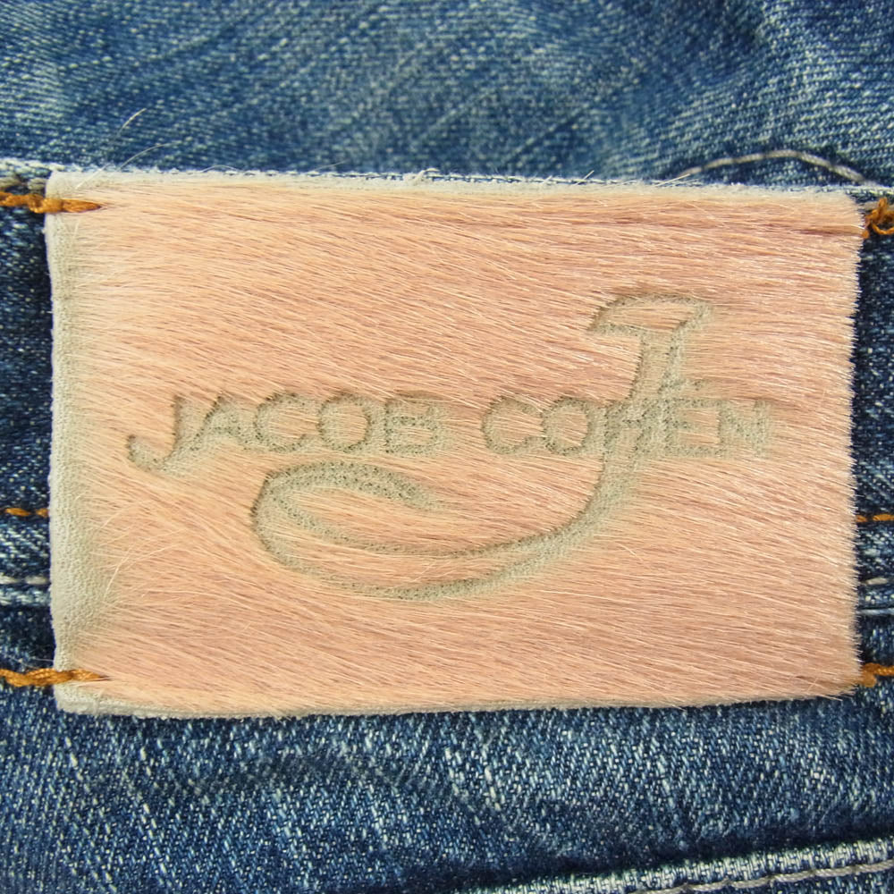 JACOB COHEN ヤコブコーエン J610 ボタンフライ デニム パンツ インディゴブルー系 31【中古】