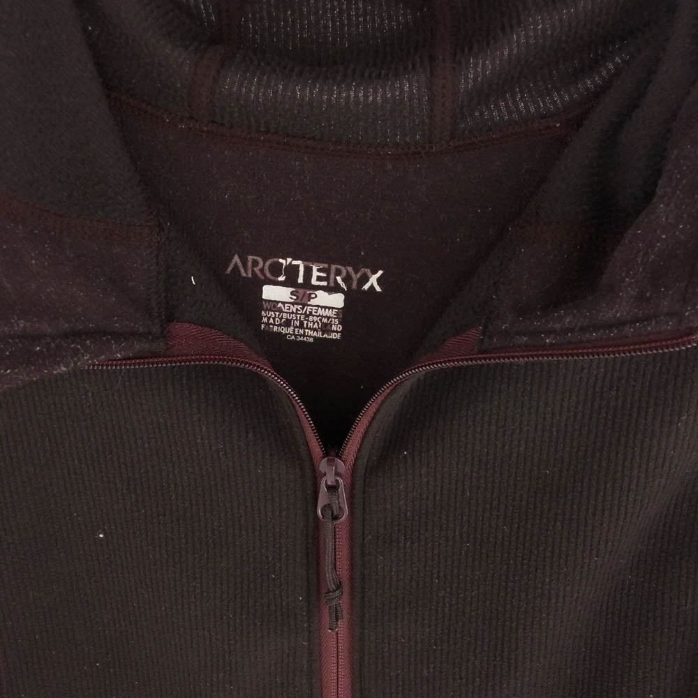 ARC'TERYX アークテリクス POLARTEC ポーラテック フーディ フリース ジャケット エンジ系 S【中古】