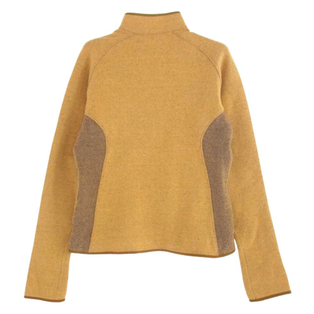 ARC'TERYX アークテリクス ウール ジップアップ フリース ジャケット イエロー系 M【中古】