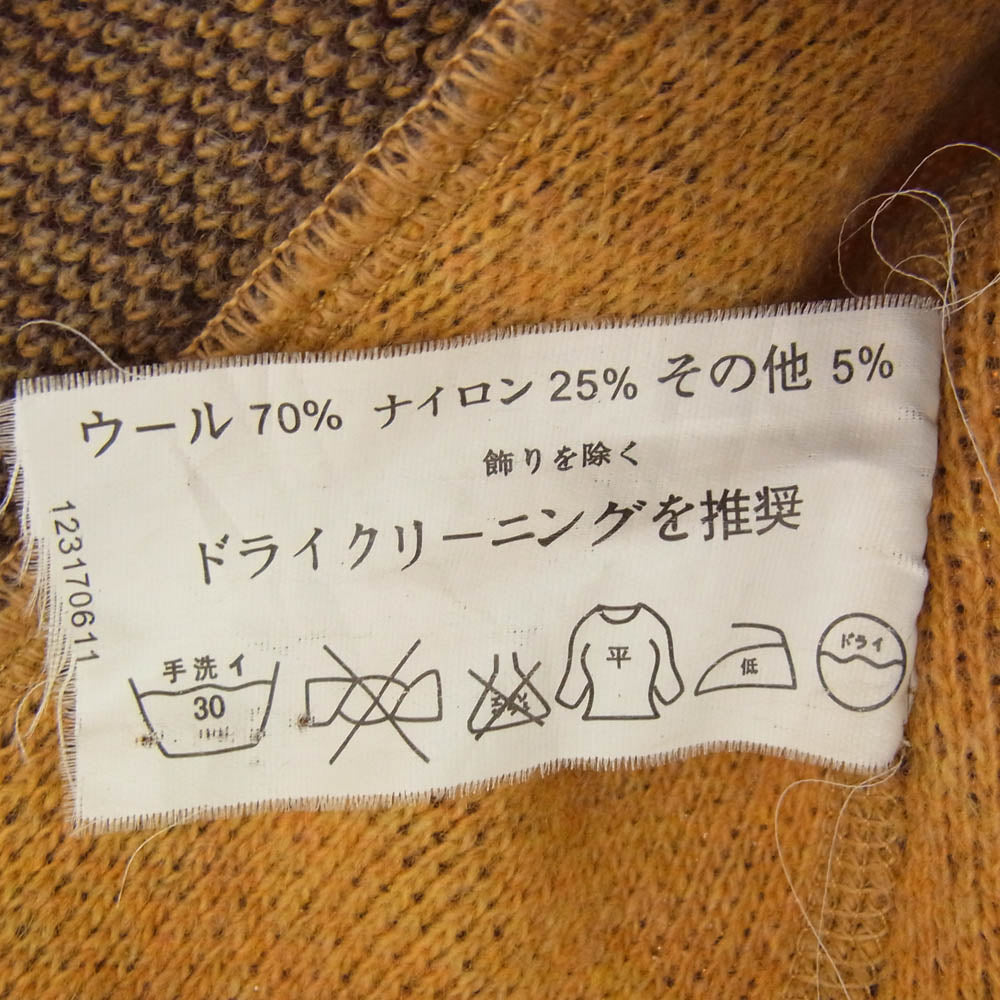 ARC'TERYX アークテリクス ウール ジップアップ フリース ジャケット イエロー系 M【中古】