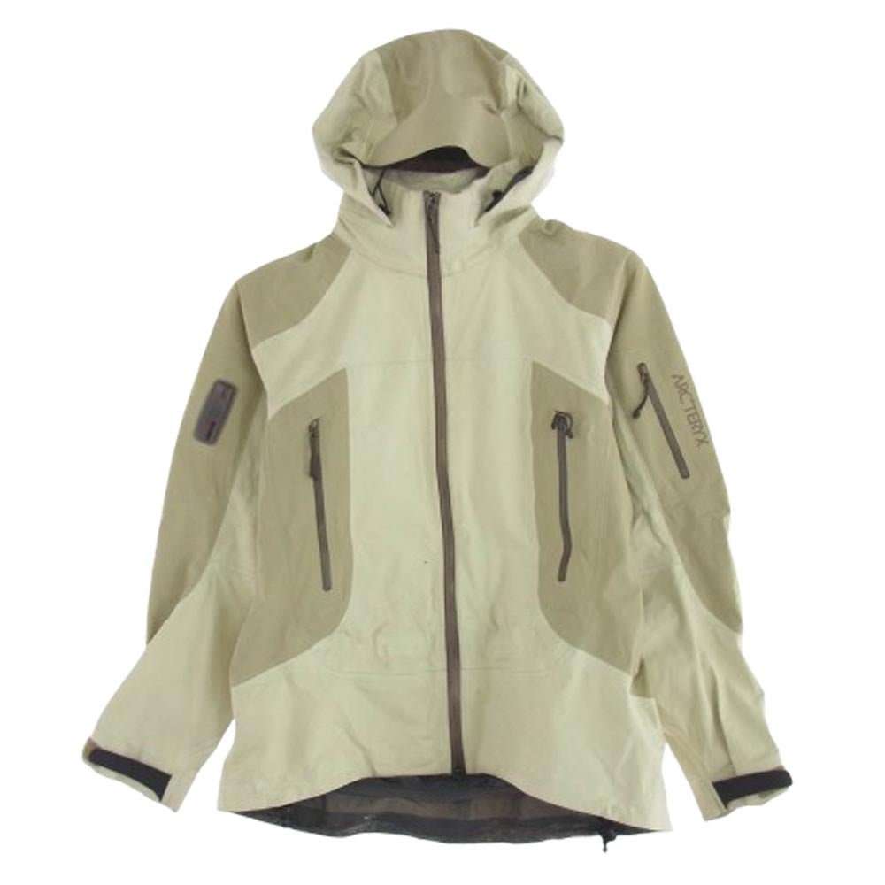 ARC'TERYX アークテリクス Stingray RECCO Jacket GORE-TEX スティングレイ ゴアテックス バイカラー ジャケット ベージュ系 S【中古】
