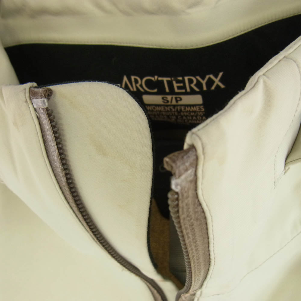 ARC'TERYX アークテリクス Stingray RECCO Jacket GORE-TEX スティングレイ ゴアテックス バイカラー ジャケット ベージュ系 S【中古】