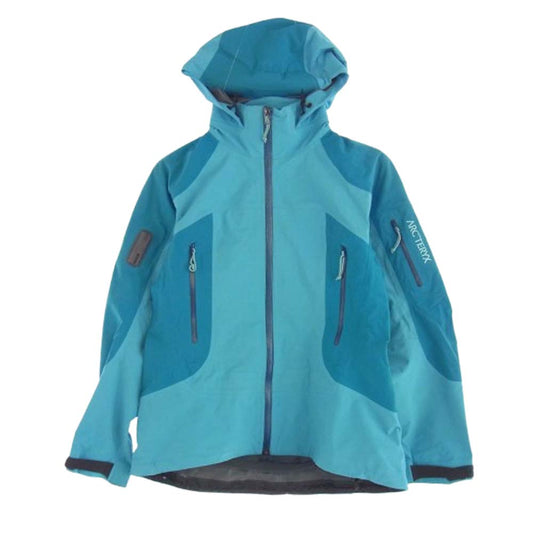 ARC'TERYX アークテリクス Stingray Gore-Tex Recco jacket スティングレイ ゴアテックス マウンテンパーカー シェル ジャケット ブルー ライトブルー系 S【中古】