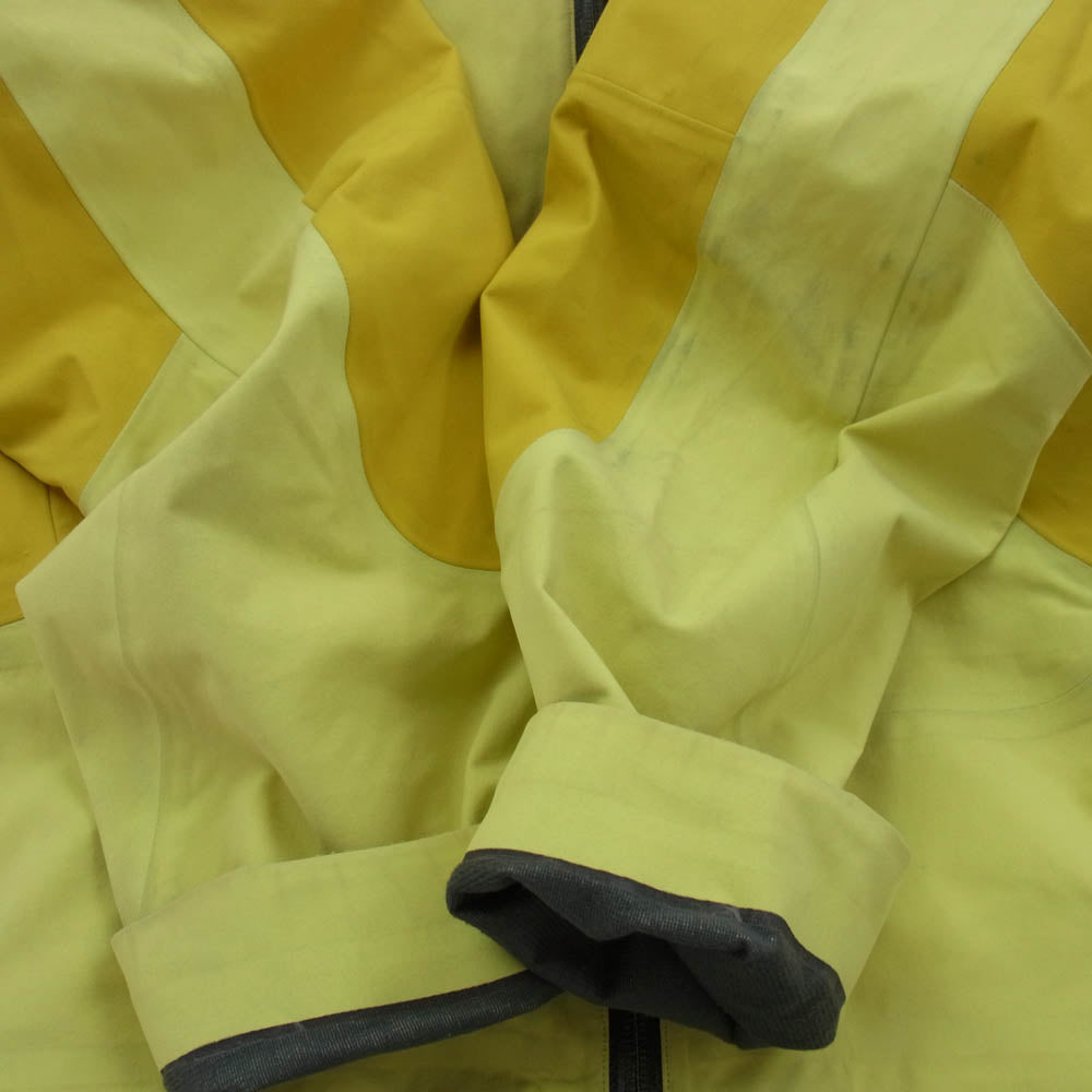 ARC'TERYX アークテリクス Stingray Gore-Tex Recco jacket スティングレイ ゴアテックス マウンテンパーカー シェル ジャケット イエロー イエロー系 S【中古】