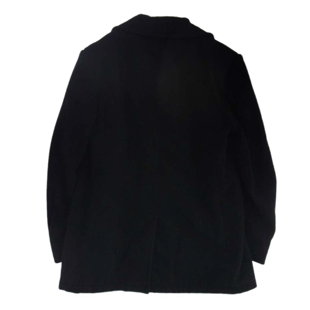 ミリタリー SPM1C1-10-D-1077 DSCP US.NAVY ウール Pコート ブラック系 40【中古】