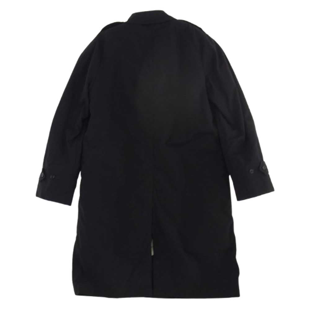 ミリタリー DLA100-87-C-0365 US.NAVY 80s USN 米海軍 All Weather Coat フリースライナー付き オールウェザー コート ブラック系 36R【中古】