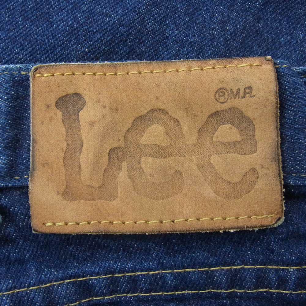 Lee リー 202-0341 70s 80s USA製 ブーツ カート デニム パンツ インディゴブルー系 36×36【中古】