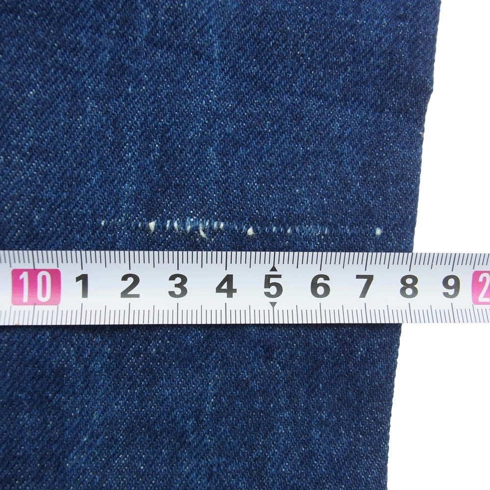 Lee リー 202-0341 70s 80s USA製 ブーツ カート デニム パンツ インディゴブルー系 36×36【中古】