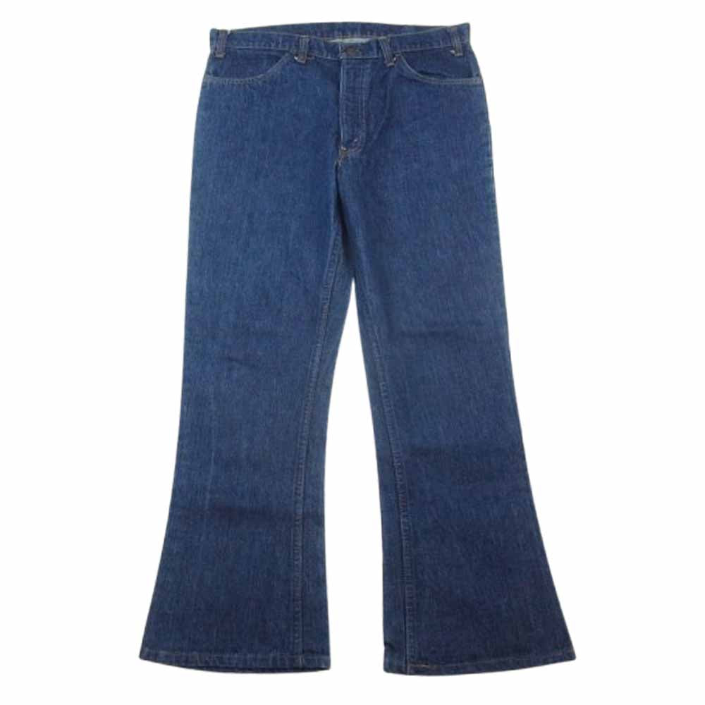 Levi's リーバイス 70s 646 オレンジタブ ボタン裏刻印542 ベルボトム デニム パンツ インディゴブルー系 W36L32【中古】