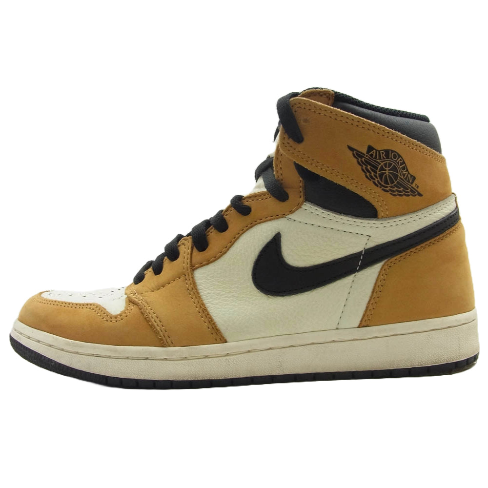 NIKE ナイキ 555088-700 Air Jordan 1 RETRO High Rookie of The Year エアジョーダン1 レトロ ハイ OG ルーキー オブ ザ イヤー スニーカー 26.5cm【中古】