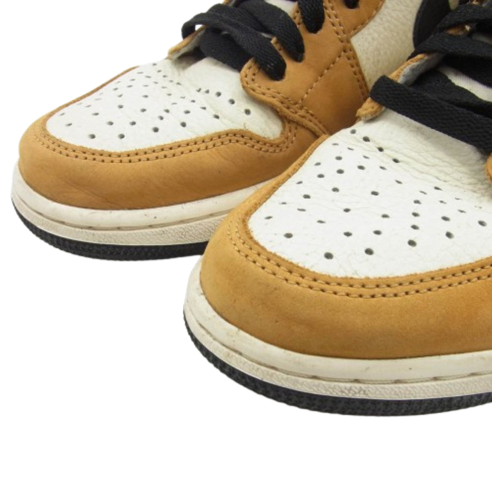 NIKE ナイキ 555088-700 Air Jordan 1 RETRO High Rookie of The Year エアジョーダン1 レトロ ハイ OG ルーキー オブ ザ イヤー スニーカー 26.5cm【中古】