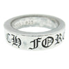 CHROME HEARTS クロムハーツ（原本無） 6mm SPACER FOREVER スペーサー フォーエバー リング シルバー系 15.5号【中古】