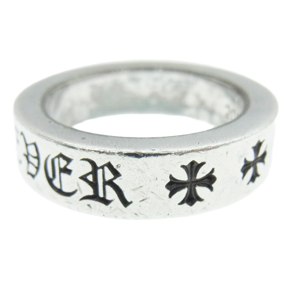 CHROME HEARTS クロムハーツ（原本無） 6mm SPACER FOREVER スペーサー フォーエバー リング シルバー系 15.5号【中古】