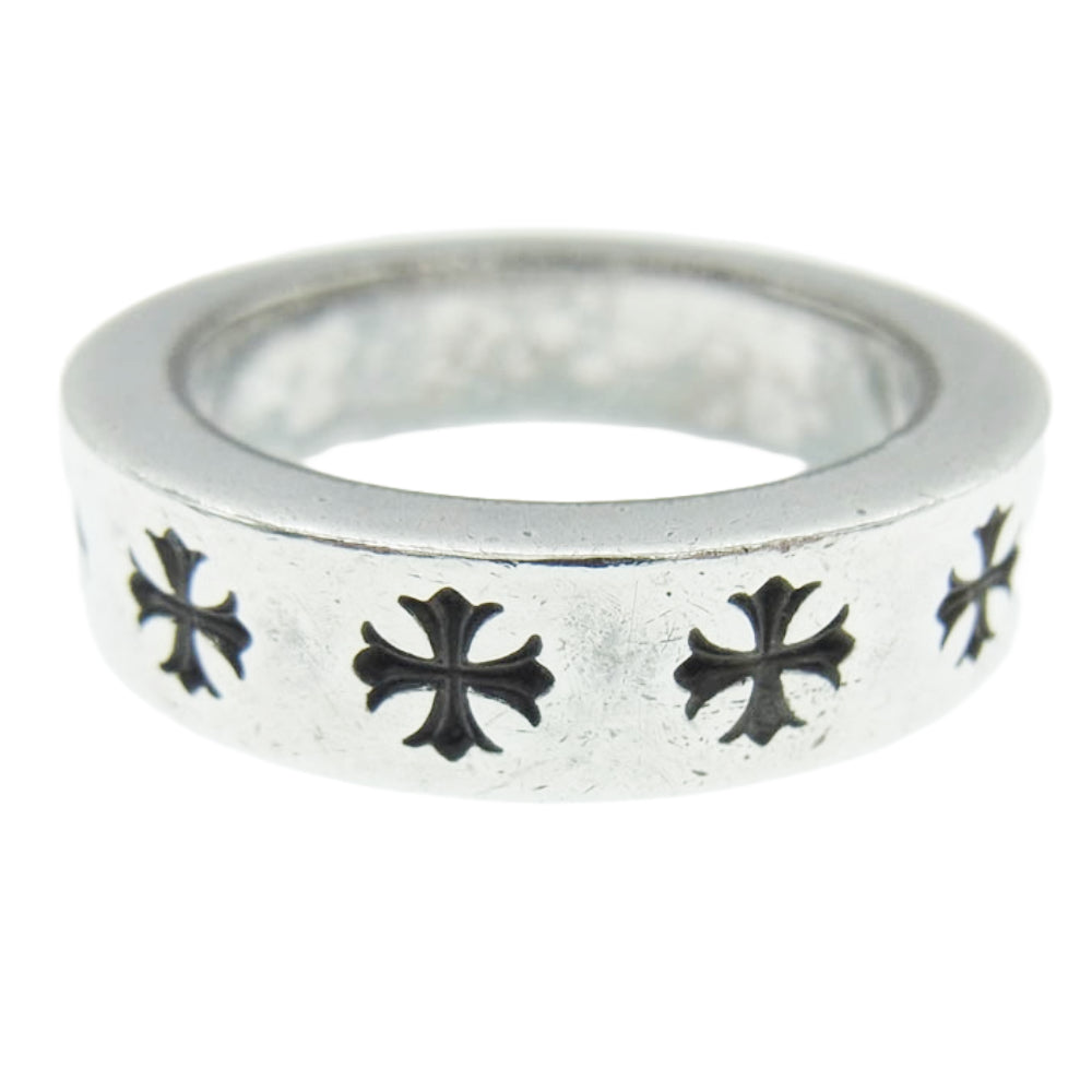 CHROME HEARTS クロムハーツ（原本無） 6mm SPACER FOREVER スペーサー フォーエバー リング シルバー系 15.5号【中古】