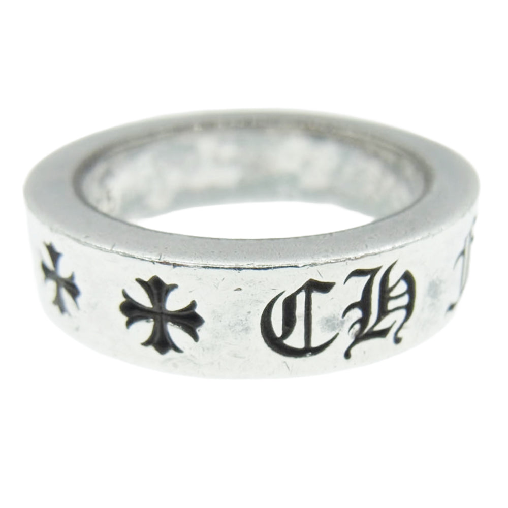 CHROME HEARTS クロムハーツ（原本無） 6mm SPACER FOREVER スペーサー フォーエバー リング シルバー系 15.5号【中古】