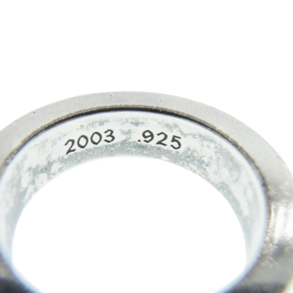 CHROME HEARTS クロムハーツ（原本無） 6mm SPACER FOREVER スペーサー フォーエバー リング シルバー系 15.5号【中古】