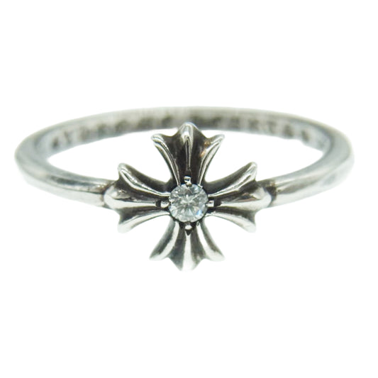 CHROME HEARTS クロムハーツ（原本無） BUBBLEGUM CH PLS DIA CHプラス バブルガム ダイヤ リング シルバー系 9号【中古】