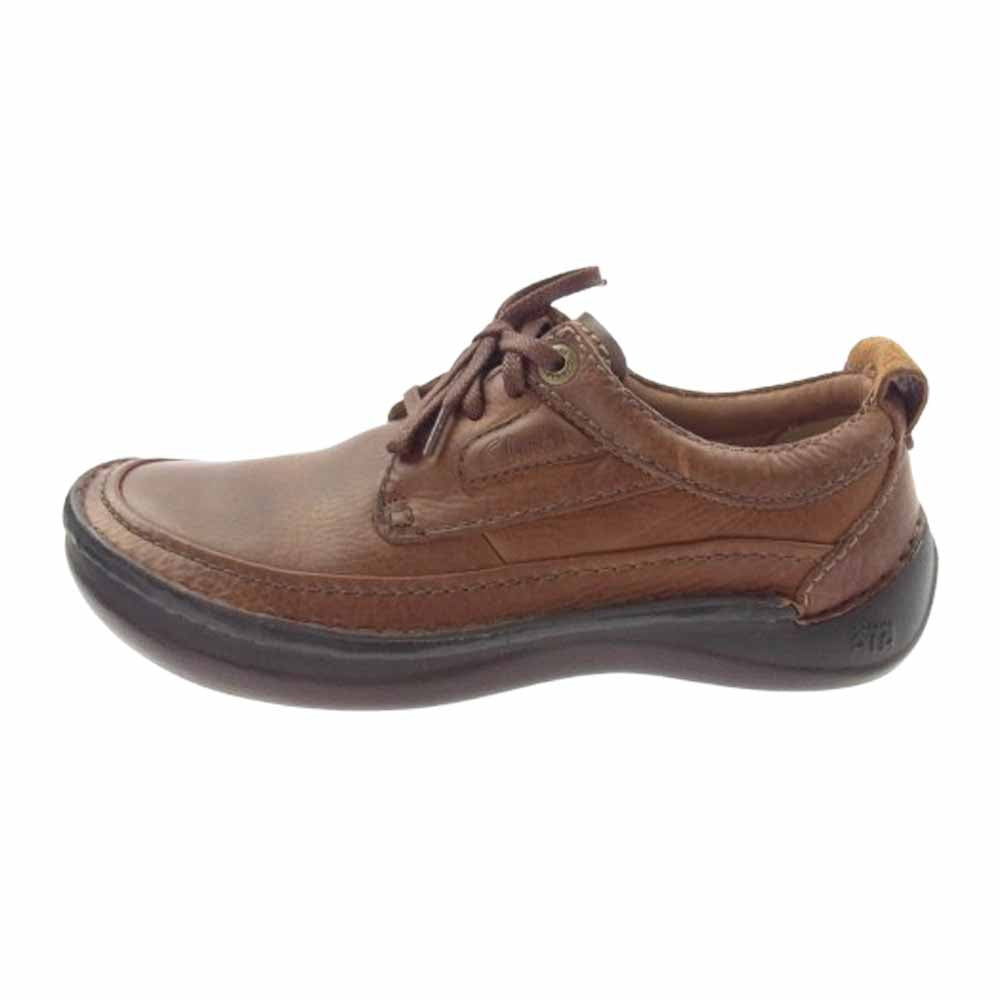 Clarks クラークス 509500679 SAFARI NATURE サファリネイチャー コンフォート レザー シューズ ブラウン系 8【中古】