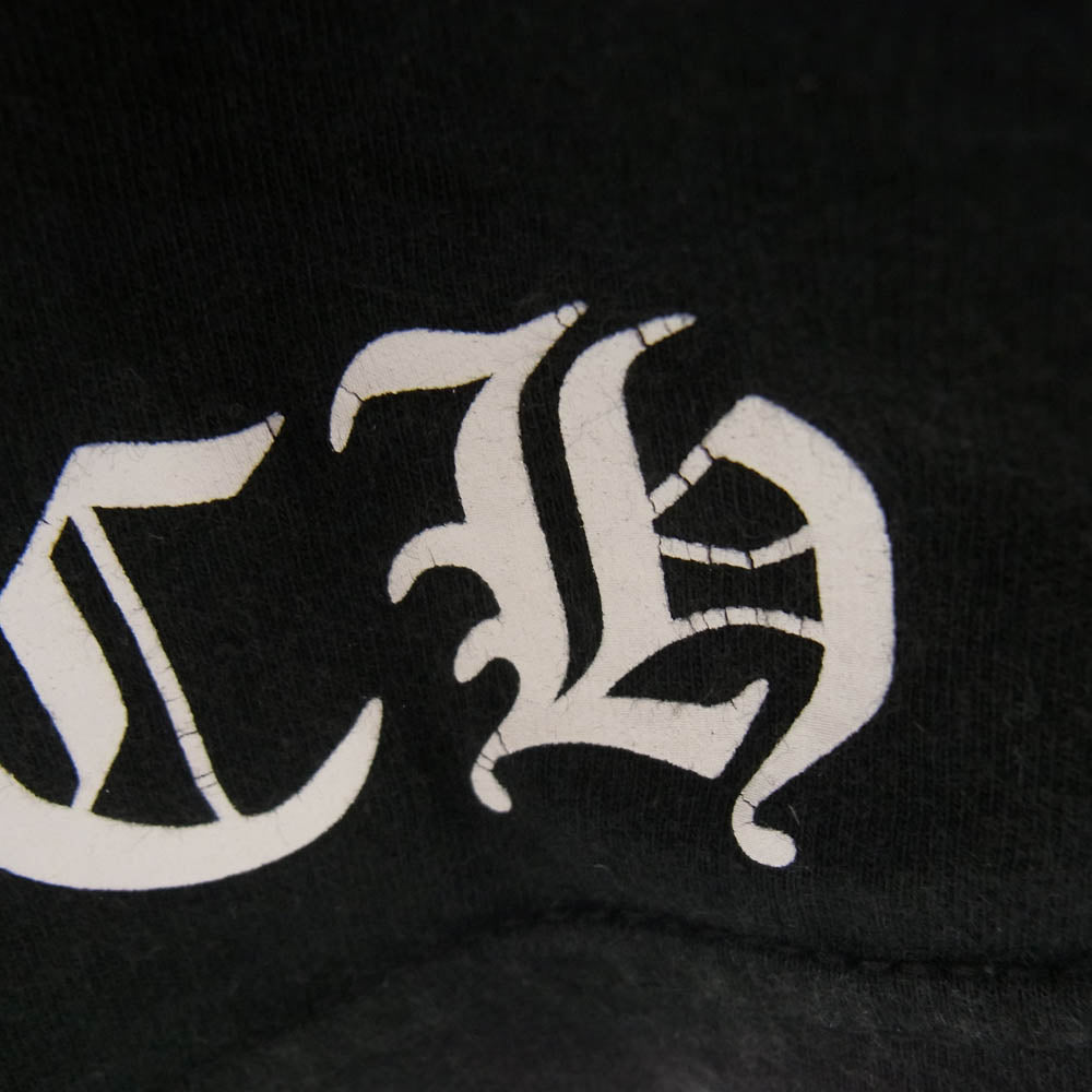 CHROME HEARTS クロムハーツ（原本無） Dagger S/S Tee ダガープリント Tシャツ 半袖カットソー ブラック系 XL【中古】