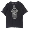 CHROME HEARTS クロムハーツ（原本無） × UNITED ARROWS ユナイデッドアローズ MADE IN USA POCKET TEE バックプリント Tシャツ 半袖カットソー ブラック系 L【中古】